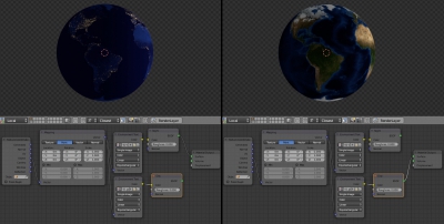 Setting "day" and "night" textures