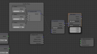 Getting lighting vector in nodes tree