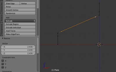 Correcting vertex position