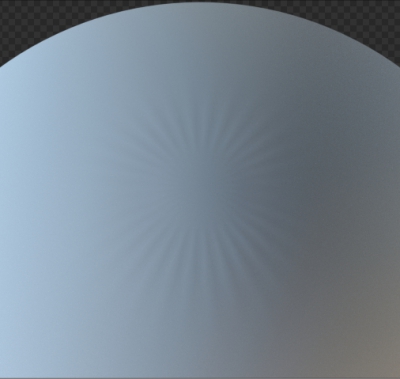 UV Sphere - artifact