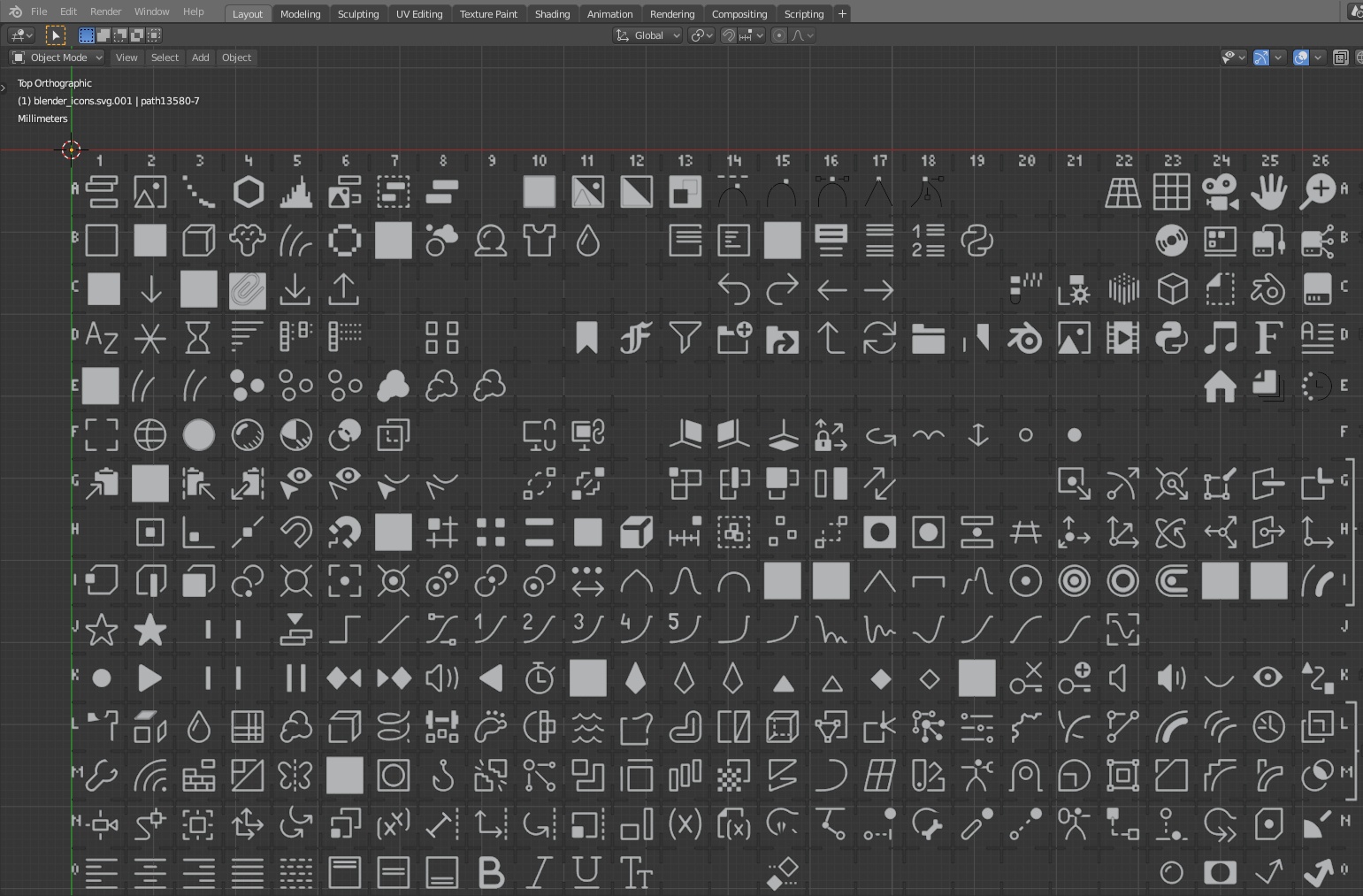 Download Blender Icons